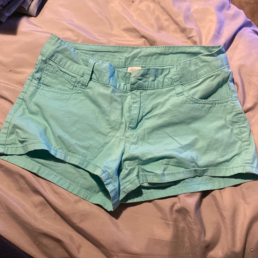 Light blue shorts